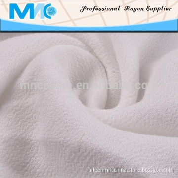 recycled 60s rayon double crinkle fabric